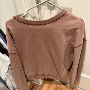 BDG Mauve Long Sleeve Top